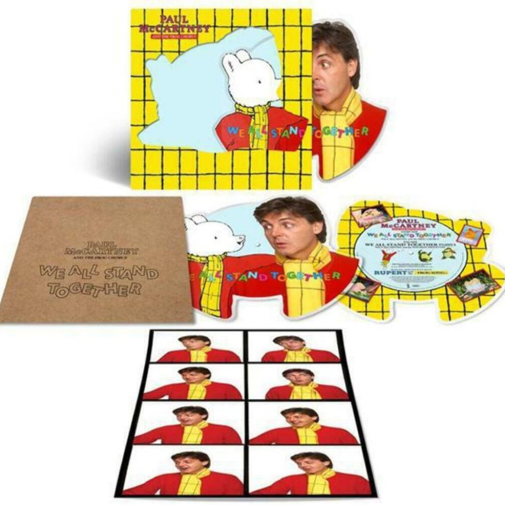 Paul McCartney & The Frog Chorus We All Stand Together Picture Disc ~ Brand New!